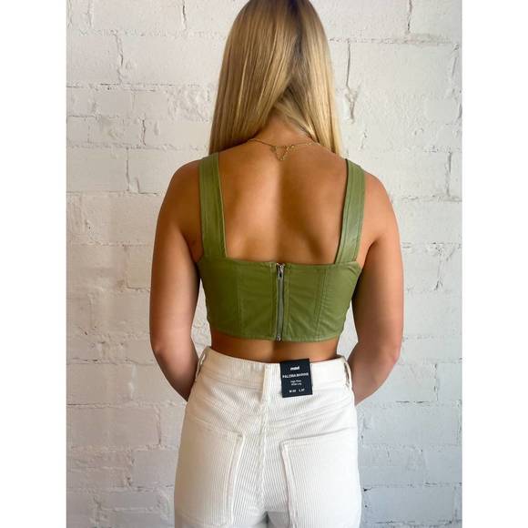 NEW COTTON CANDY forest dreams top in green - Picture 2 of 4